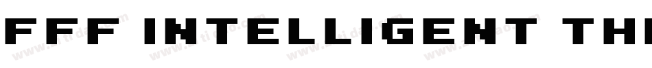 FFF Intelligent Thin Condensed字体转换